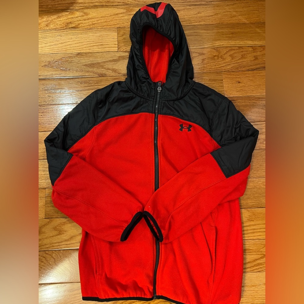 Under Armour boys North Rim Microfleece jacket sz L
